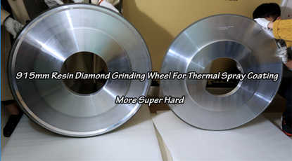 915mm Resin Diamond Grinding Wheel For Thermal Spray Coating