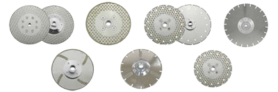 electroplated diamond cutting disc