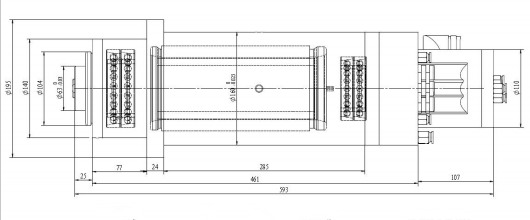 Automatic Grinding Wheel Replacement Grinding Spindle: