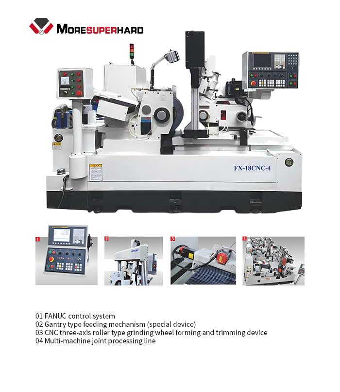 CNC centerless grinder