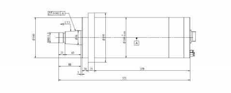 Cylindrical Grinding Spindle