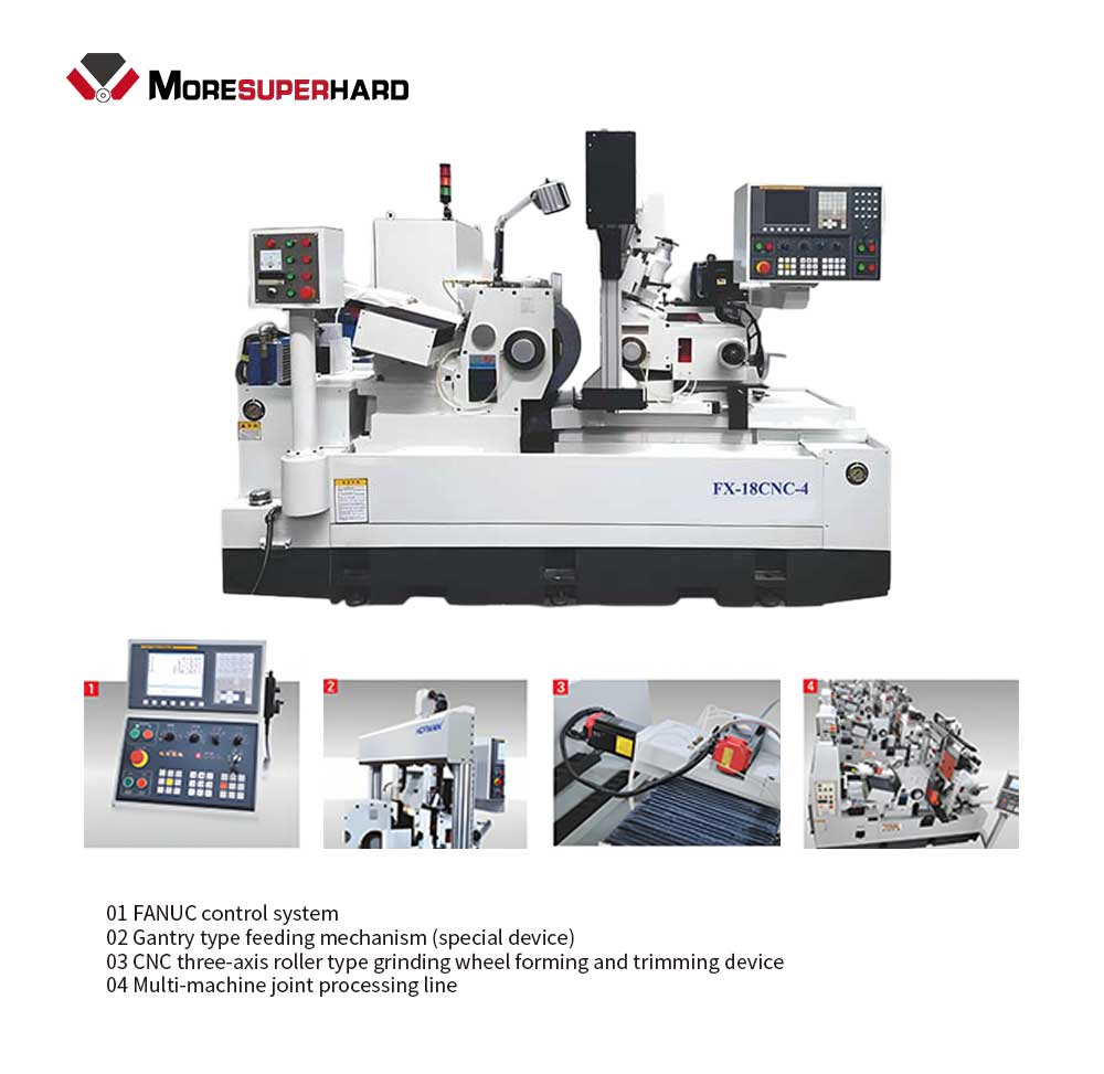 High Precision CNC Centerless Grinder