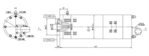 High-frequency Peel Grinding Spindle