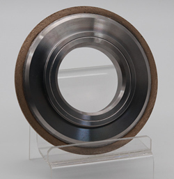 Optical grinding wheels
