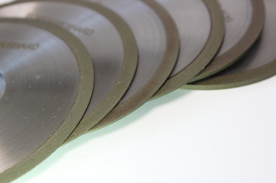 resin diamond cutting disc for cutting silicon carbide ceramic.